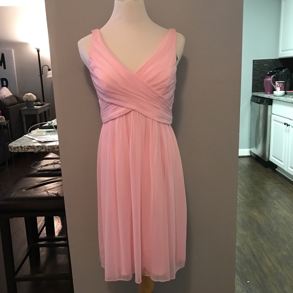David’s Bridal  pink size 10 bridesmaid dress